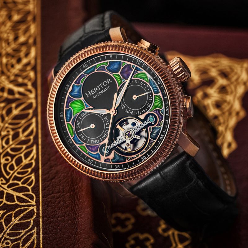 Heritor cheap mens watch