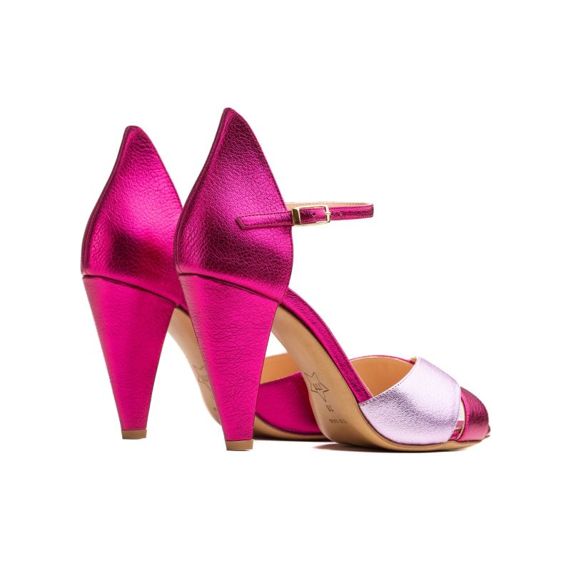 Aurora Pink Metallics Sandals image