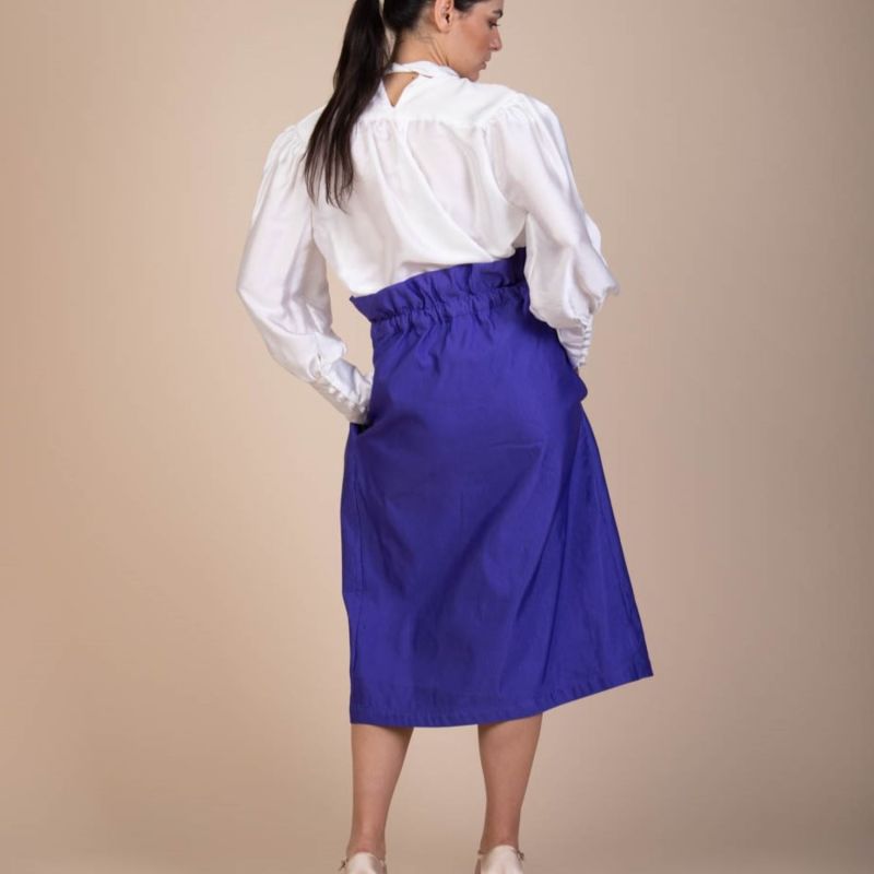 Ava Long Purple Skirt image