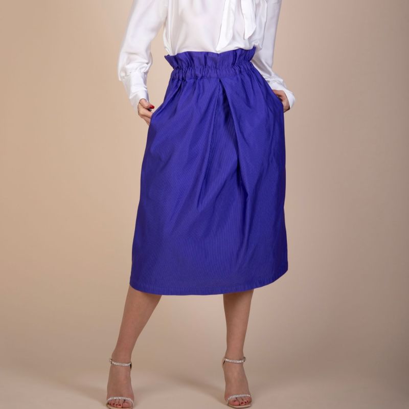 Ava Long Purple Skirt image