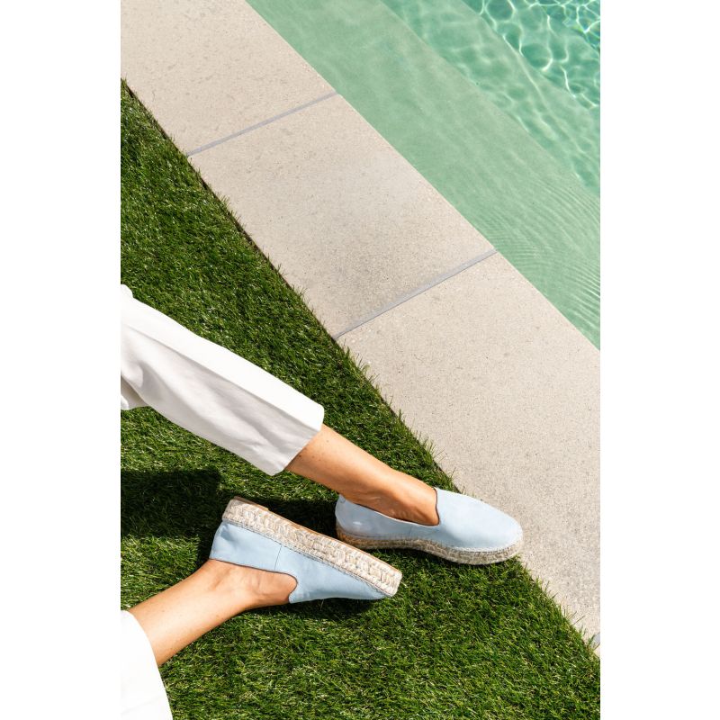 Avery Espadrille Loafer Sky Blue image