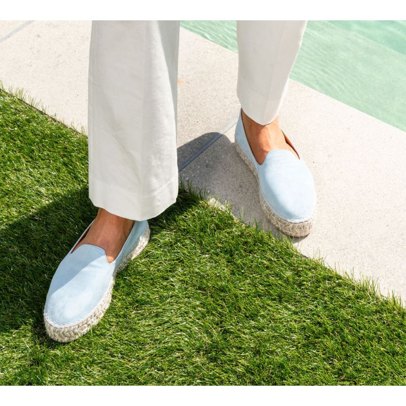 Avery Espadrille Loafer Sky Blue image