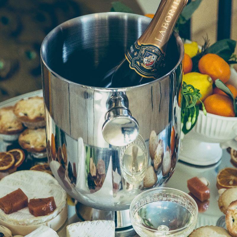Trombone Champagne Cooler - Stainless Steel image