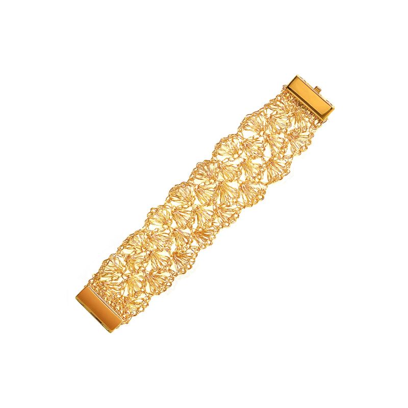 All Gold Shells Handmade Bracelet image