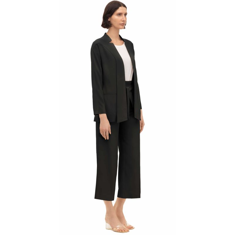 Pogar Culotte Black Trousers image