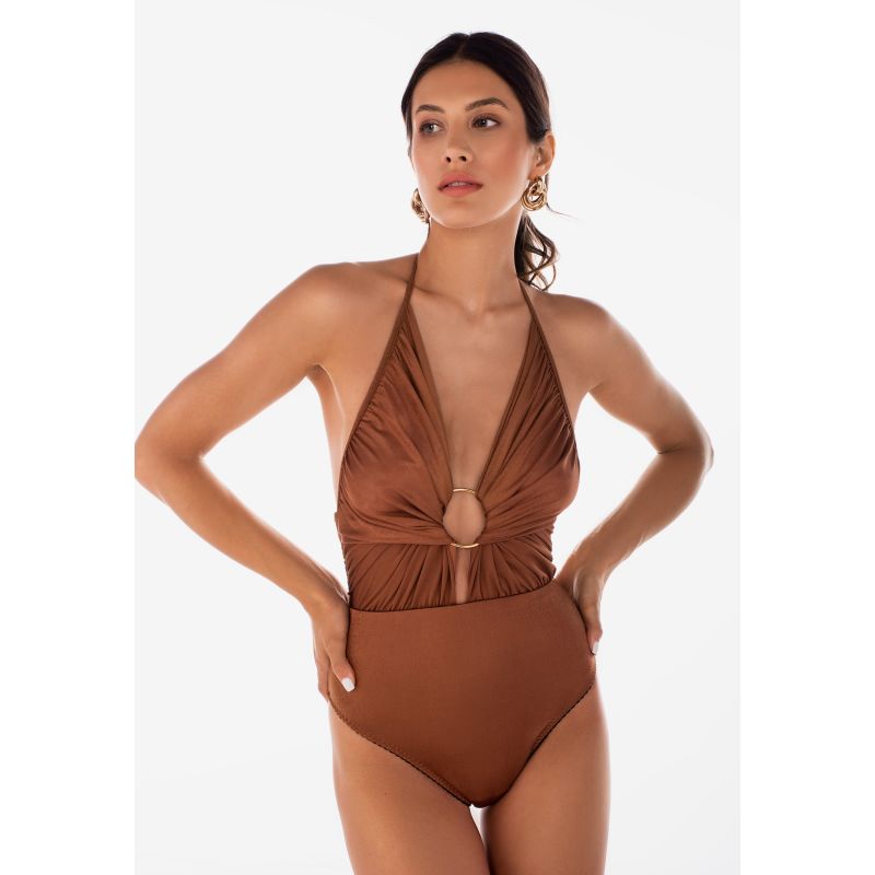 Azra Bodysuit Cognac image