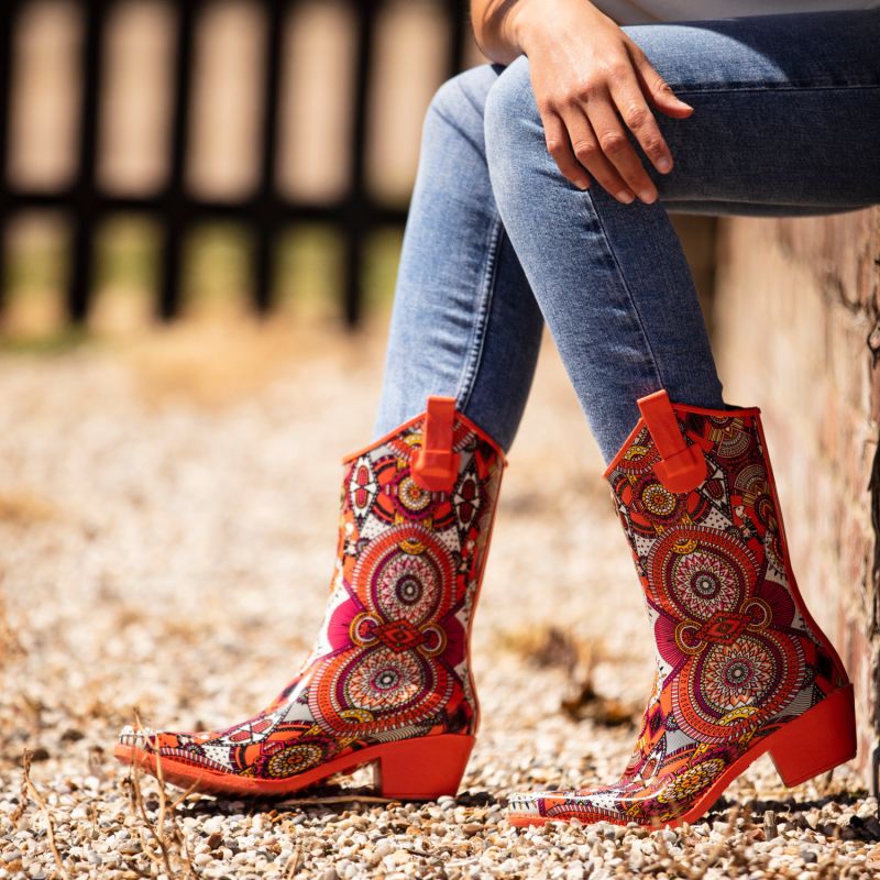 Paisley cowboy boots hotsell