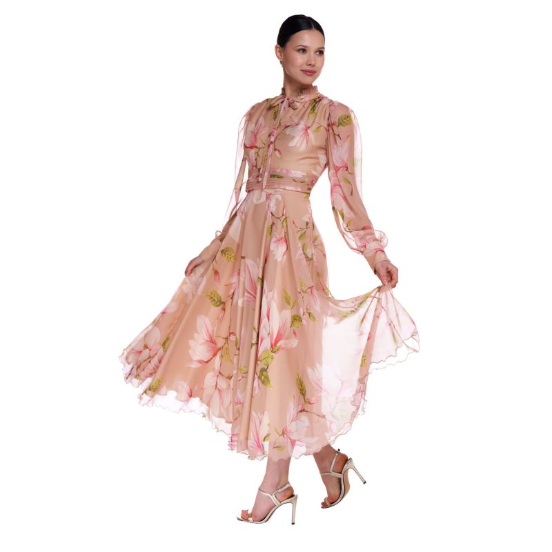 Magnolia Silk Dress image