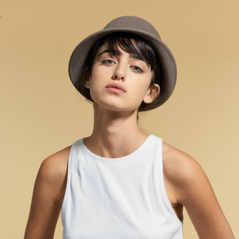 Women's Felt Cloche Hat image