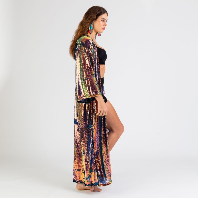 Arabella - Colours Of The Rainbow Sequin Robe image