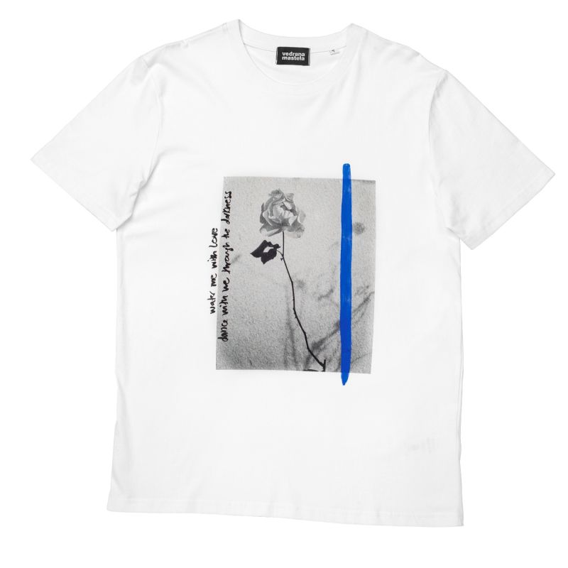 Rose White T-Shirt image