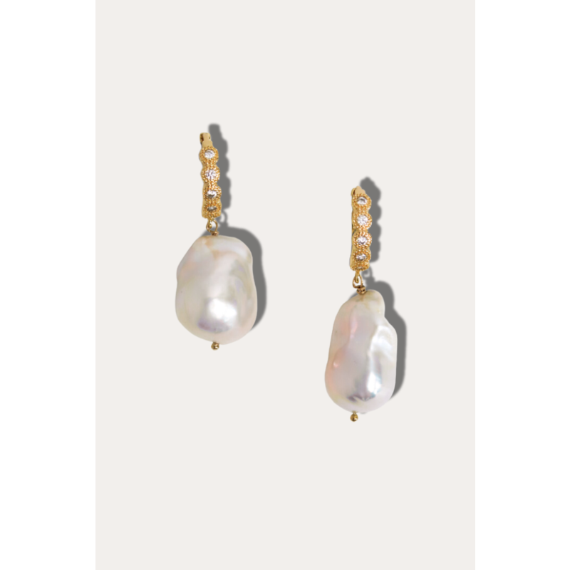 Baroque Pearl Earrings image