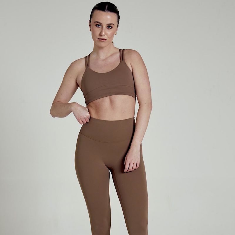 Base Chocolate Seamless  Leggings image