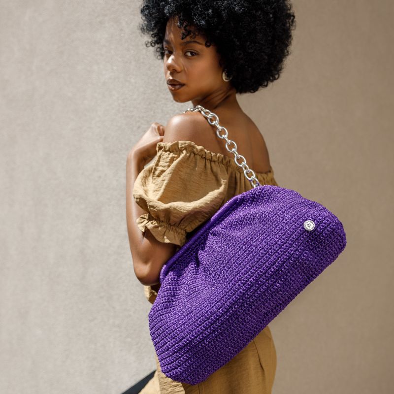 Basilica Sparkling Purple Shoulder Bag image