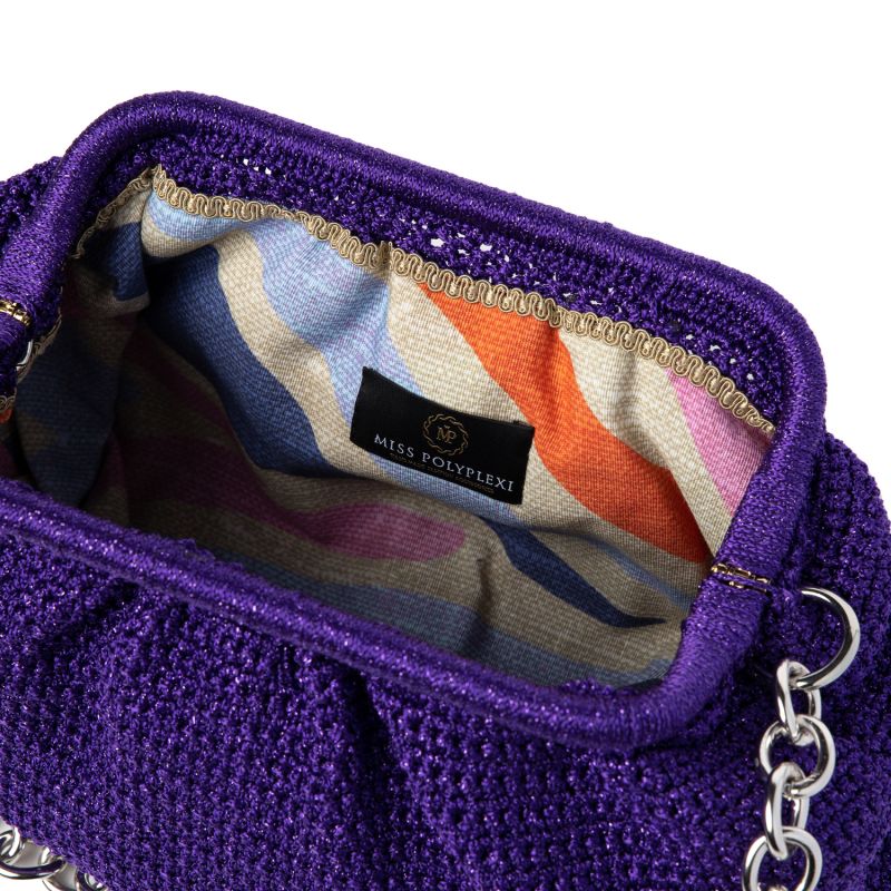 Basilica Sparkling Purple Shoulder Bag image