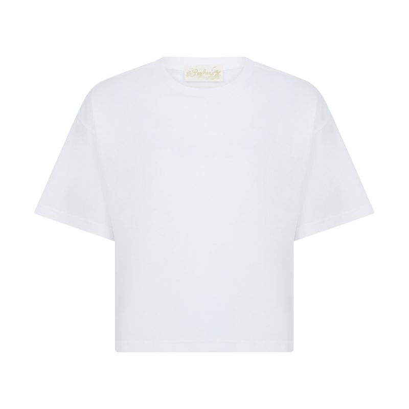 Bassia Cotton T-Shirt - Glacier White image