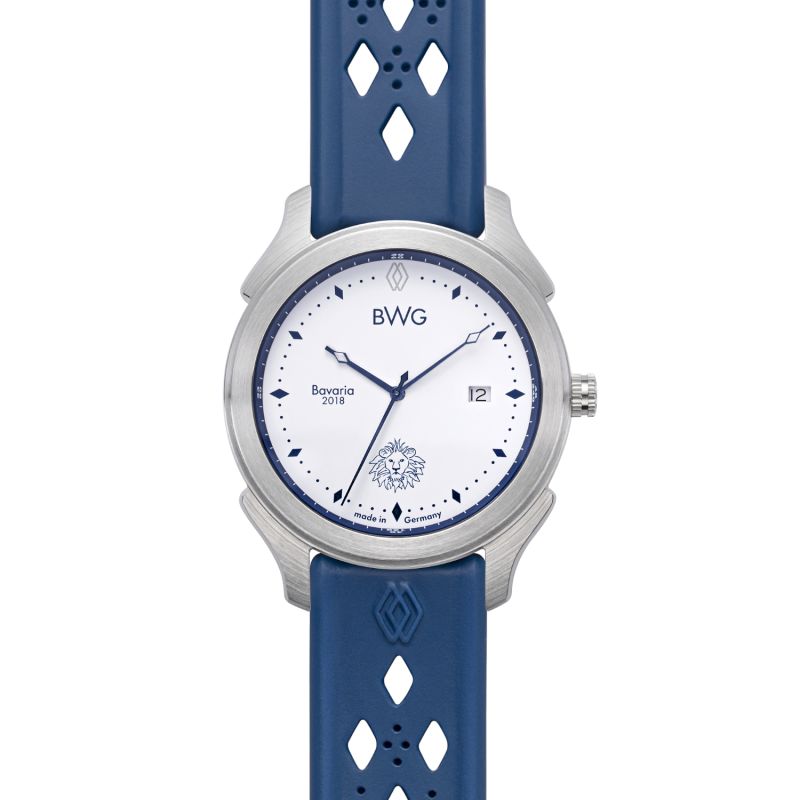 Bavaria Glacier White Men's Premium Dress Watch Made In Germany image