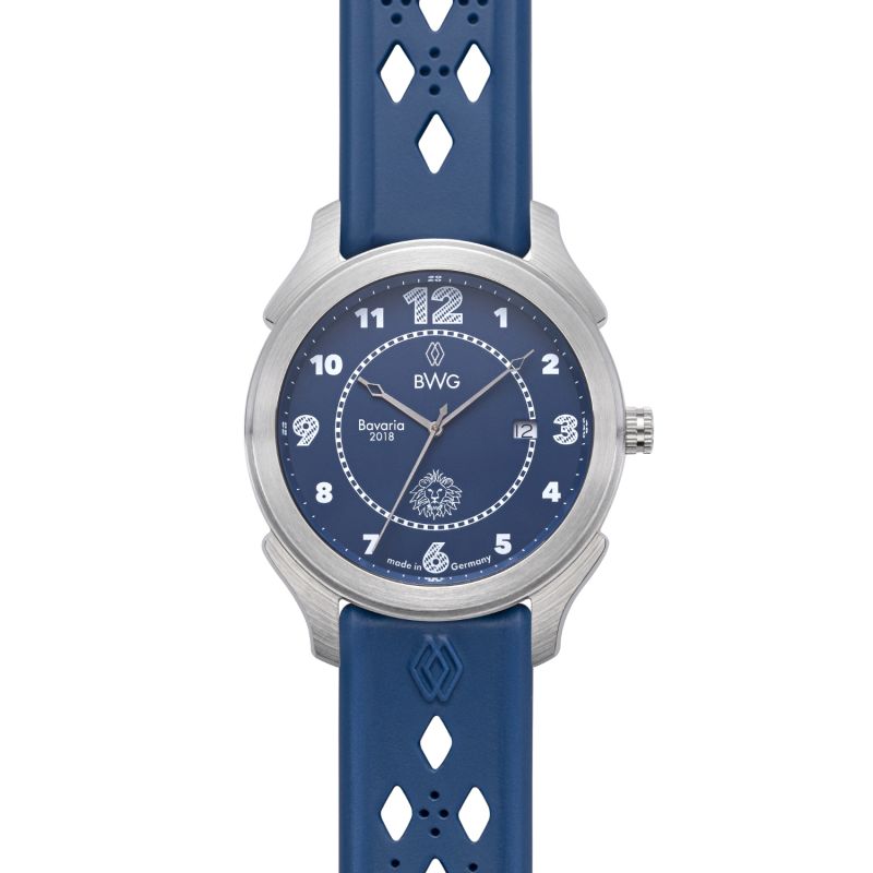Bavaria Royal Bavarian Blue Sport Men's Premium Dress Watch Made In Germany image