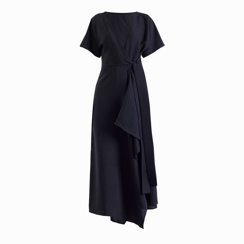 Baxter Black Wrap Dress image