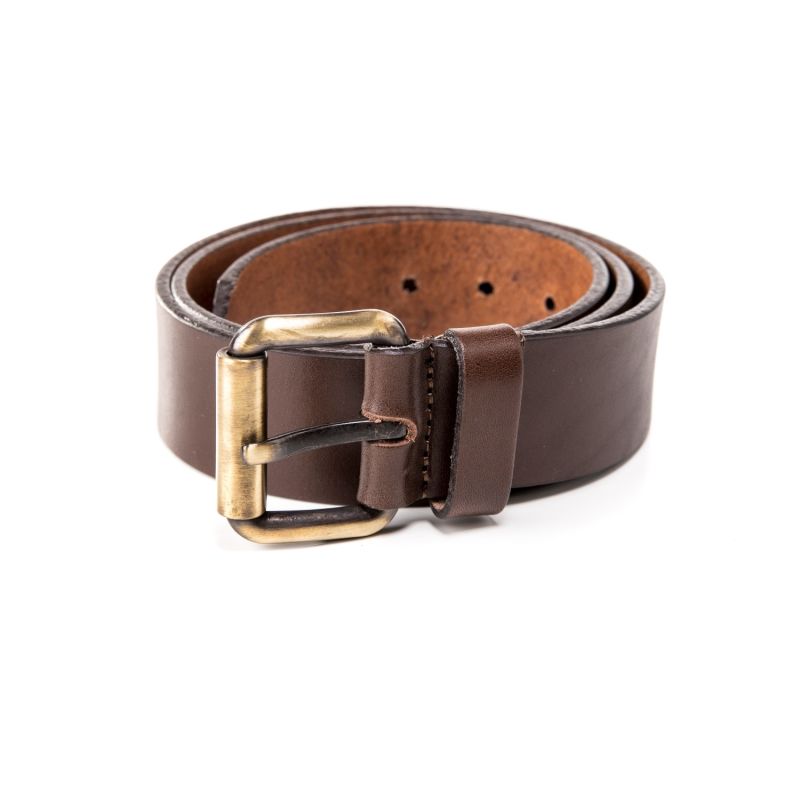 Leather Belt Dark Brown image