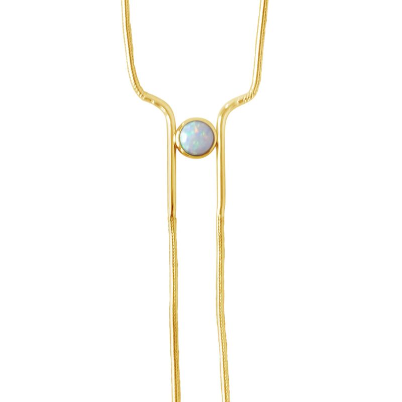 Ocean Drive Bolo in Gold Opal image