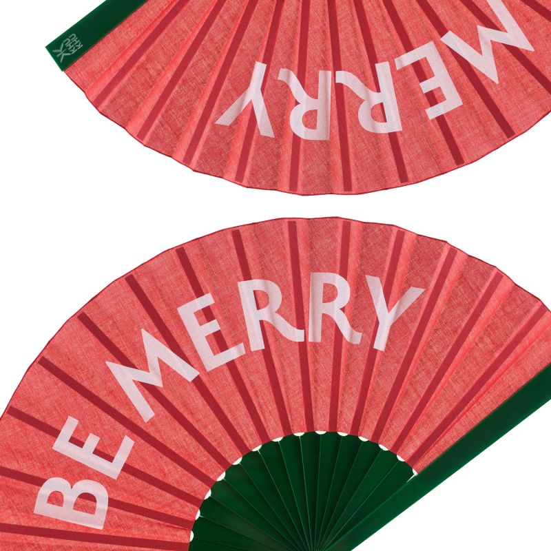 Be Merry Hand-Fan image