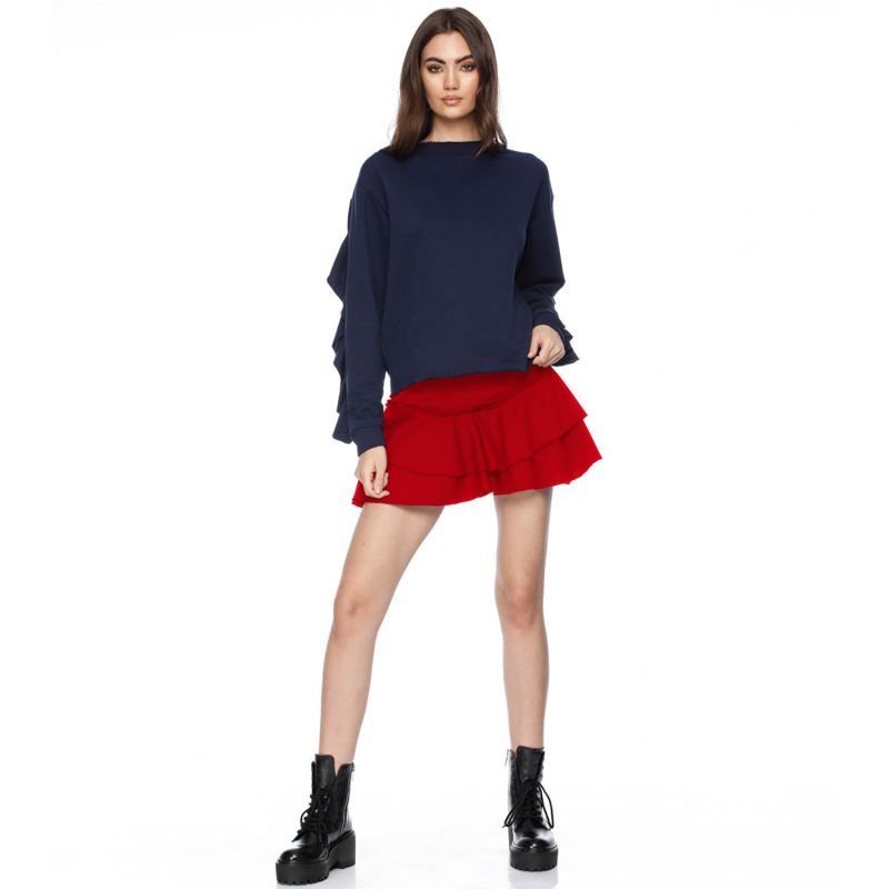 Darlene Mini Skirt In Red image