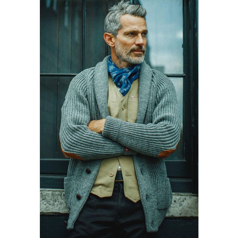 Pioneer British Wool Cardigan Grey image