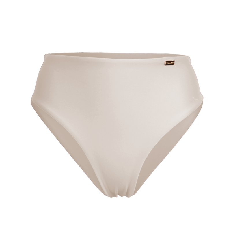 Belize High Waist Bikini Bottom - Neutrals image