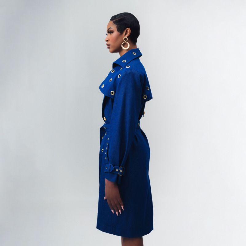 Bellina Denim Trench Coat image