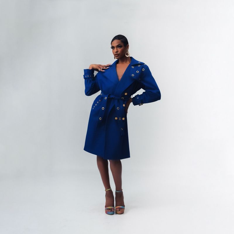 Bellina Denim Trench Coat image