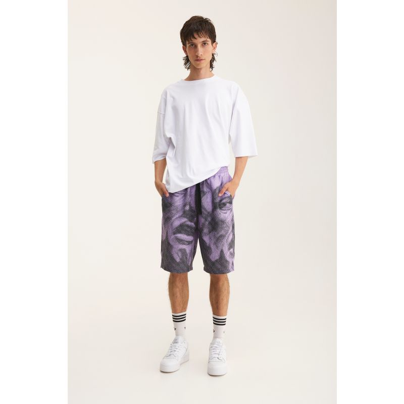 Bermuda Shorts In Mauve - Recycled Fabric image