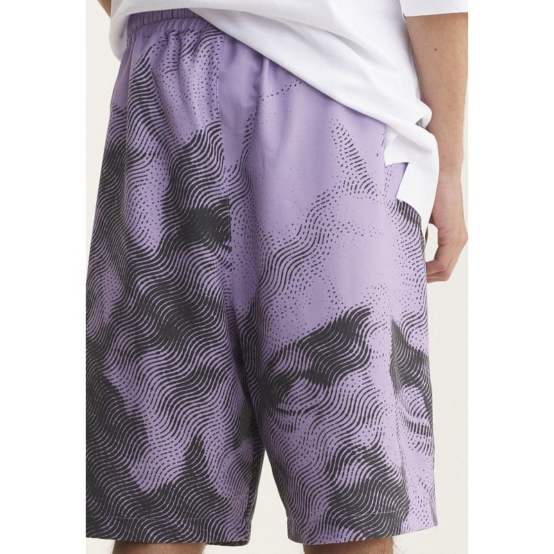 Bermuda Shorts In Mauve - Recycled Fabric image