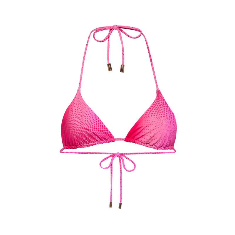 Berry Triangle Bikini Top | Kamari Swim LLC | Wolf & Badger