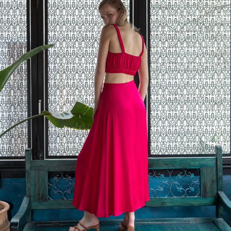 Luna Skirt In Fuchsia image