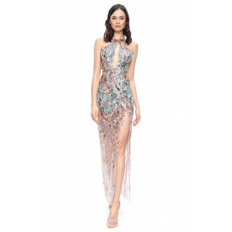 Embroidery Dress Casadei Lila image