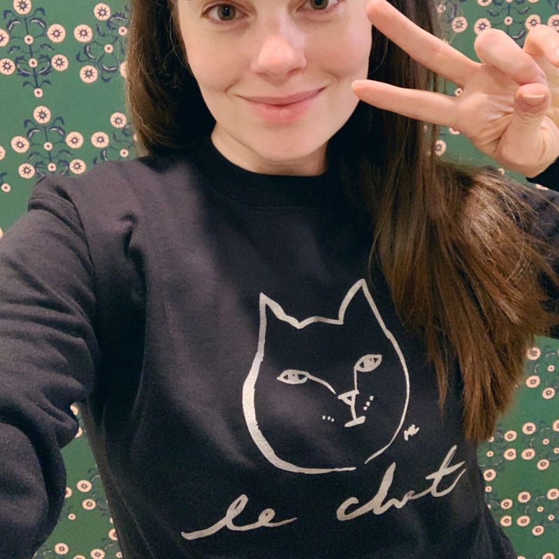 Le Chat Sweatshirt image