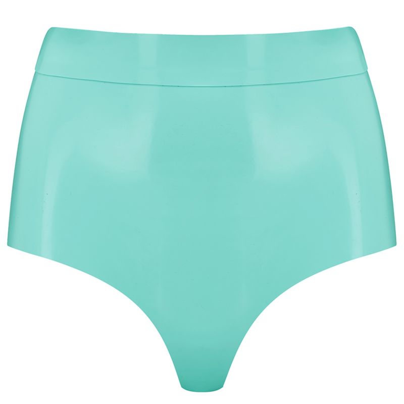 Latex Disco Pant - Jade Green image