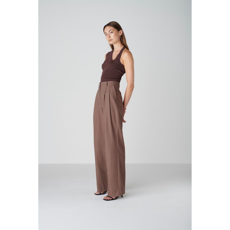 BièL Pants In Chocolate Brown image