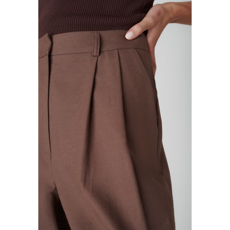 BièL Pants In Chocolate Brown image