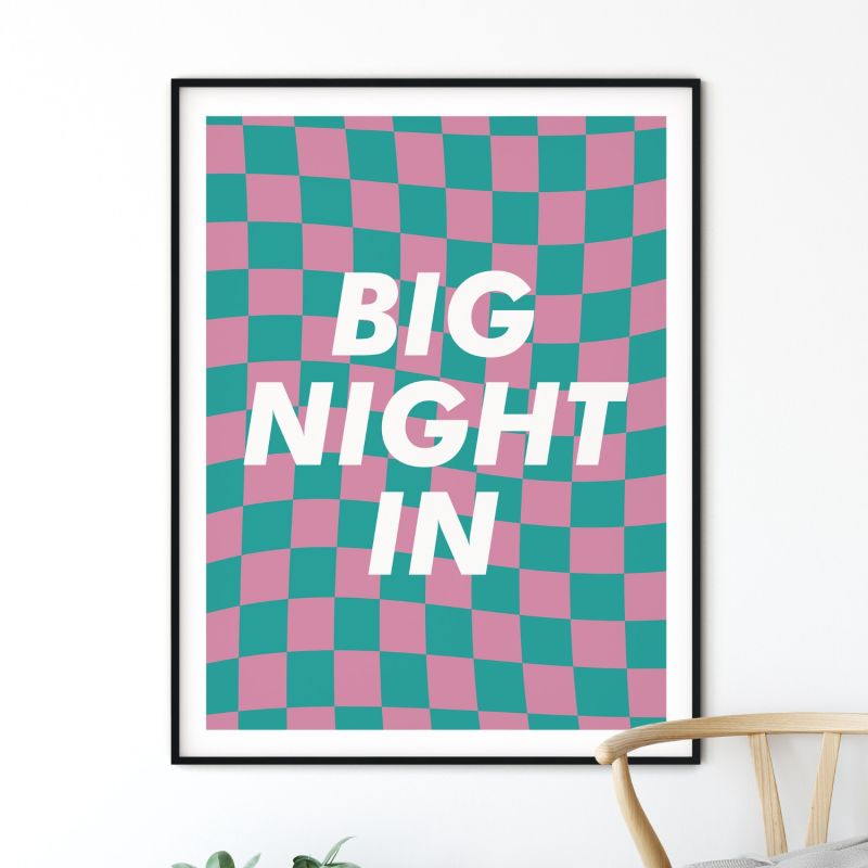 Big Night In - A3 Size image