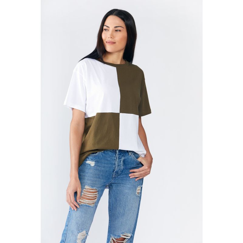 Billie Boyfriend Tee - Olive image