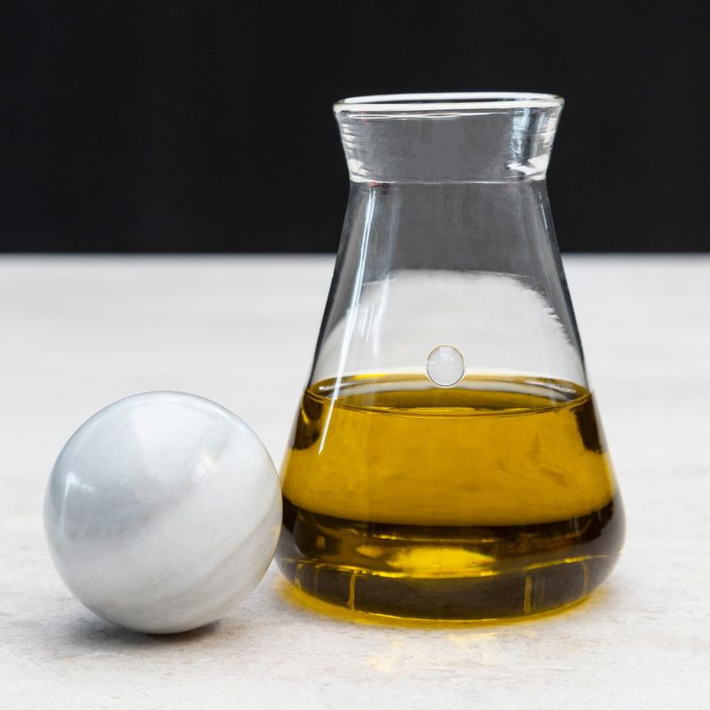 Oil and Vinegar Containers with Marble and Lava Stone Lid image