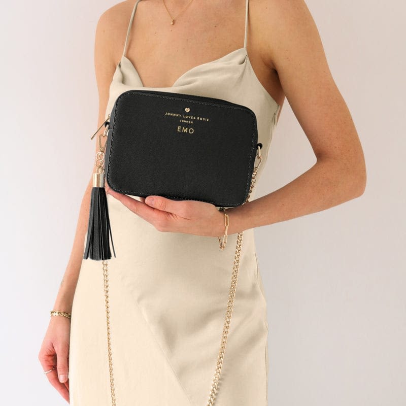 Carrie Crossbody Bag - Black, JLR London