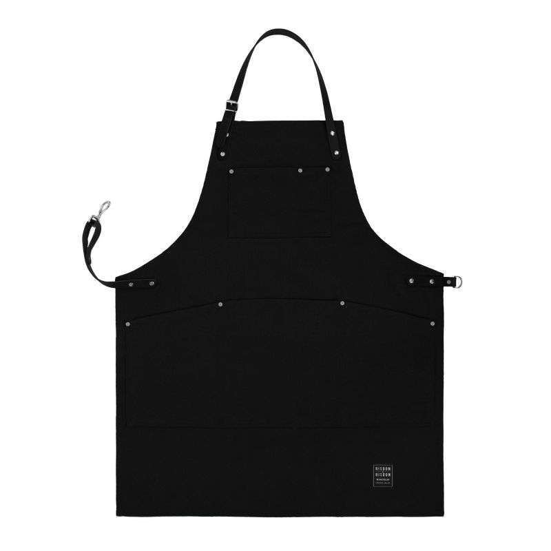 Black Collection Original Apron With Leather Straps Risdon & Risdon