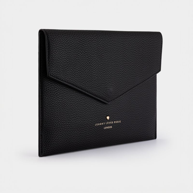 Cora Envelope Pouch - Black image