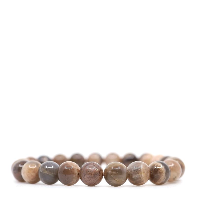 Black Sunstone Beaded Bracelet image