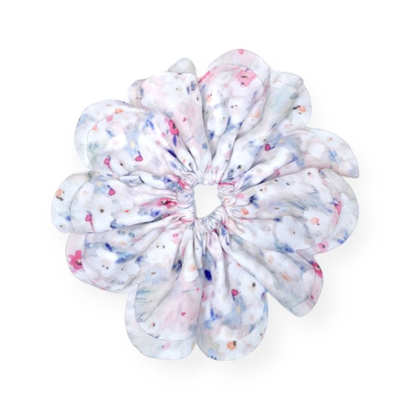 Blossom Scrunchie - Floral Chiffon image