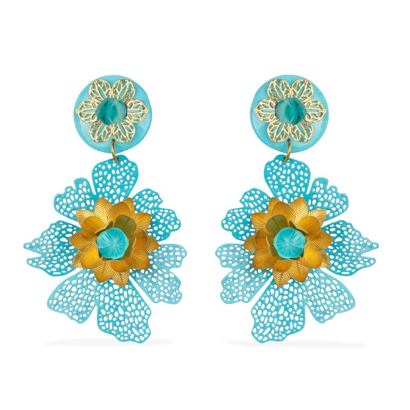 Blue Reef Earrings image