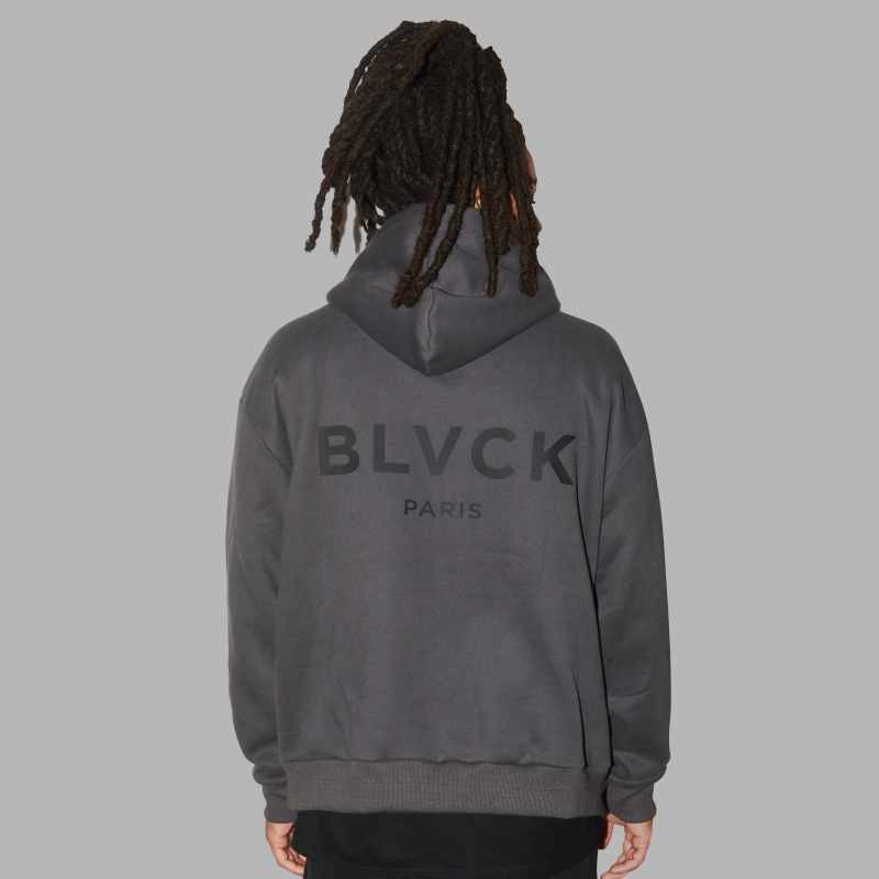 Blvck Charcoal Hoodie image